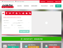 Tablet Screenshot of cokozsigorta.com.tr